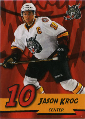 Chicago Wolves 2010-11 hockey card image
