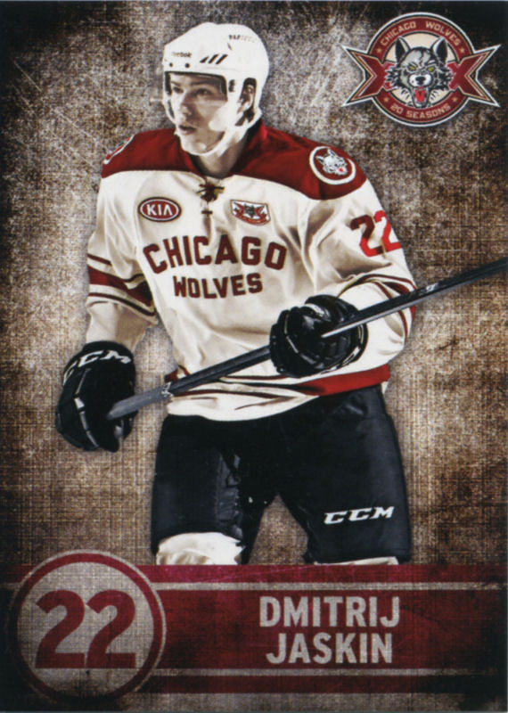 Chicago Wolves 2013-14 hockey card image