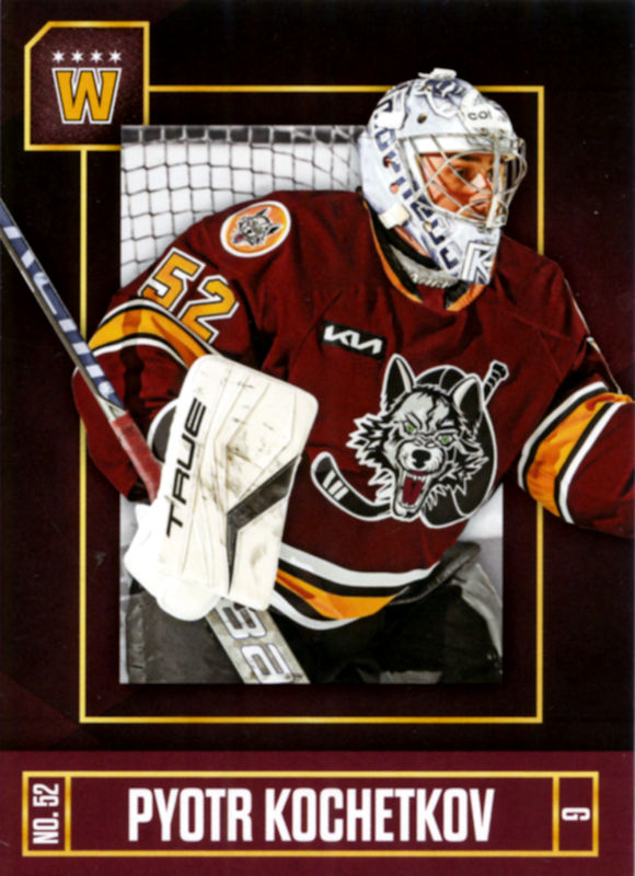 Chicago Wolves 2021-22 hockey card image