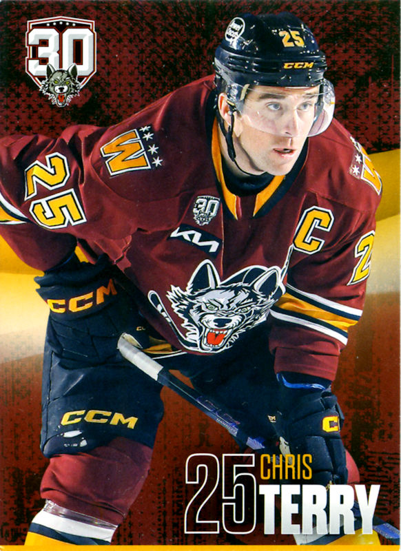 Chicago Wolves 2023-24 hockey card image