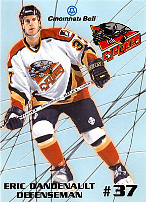 Cincinnati Cyclones 1997-98 hockey card image