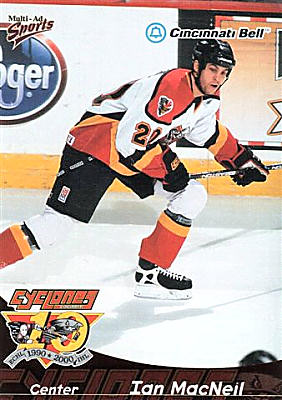 Cincinnati Cyclones 1999-00 hockey card image