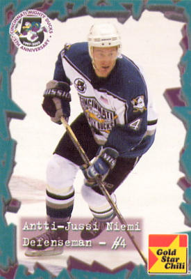 Cincinnati Mighty Ducks 2001-02 hockey card image