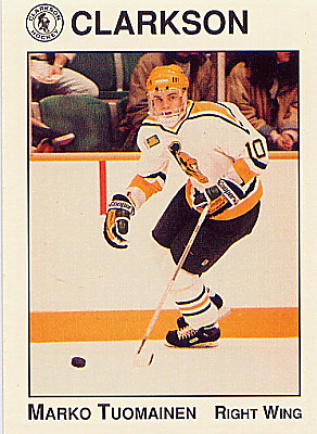 Clarkson Golden Knights 1992-93 hockey card image