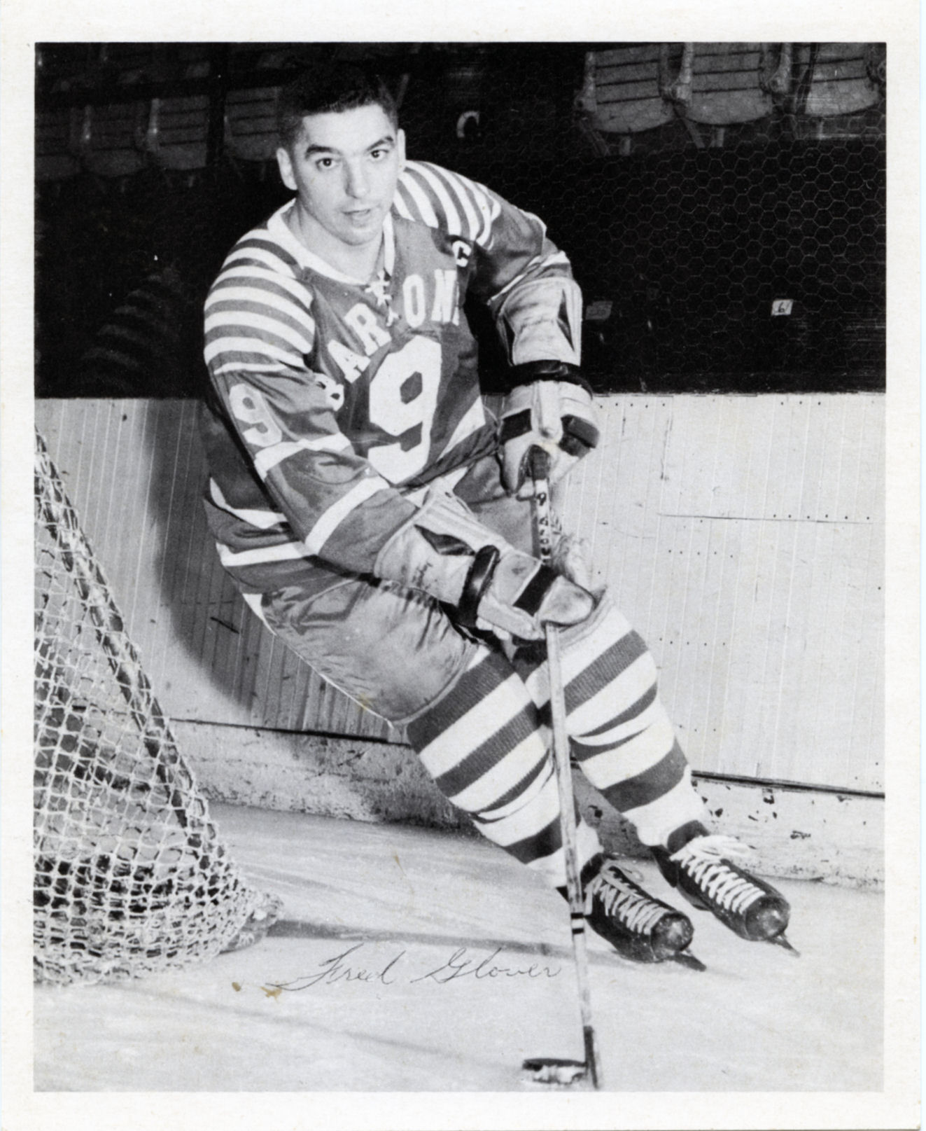Cleveland Barons 1960-61 hockey card image