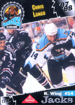 Cleveland Lumberjacks 1997-98 hockey card image