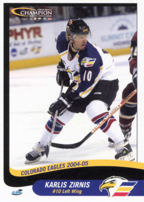 Colorado Eagles 2004-05 hockey card image