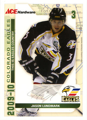 Colorado Eagles 2009-10 hockey card image