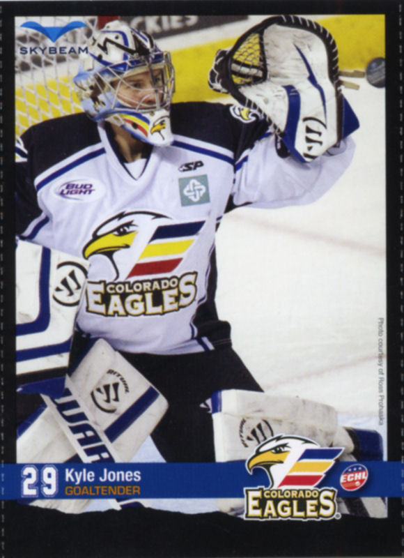 Colorado Eagles 2011-12 hockey card image
