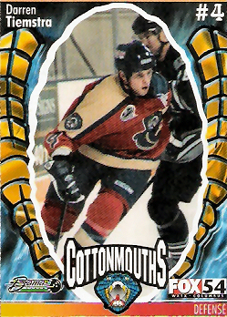 Columbus Cottonmouths 2002-03 hockey card image