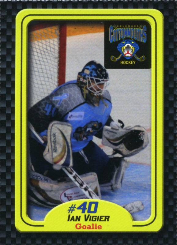 Columbus Cottonmouths 2011-12 hockey card image