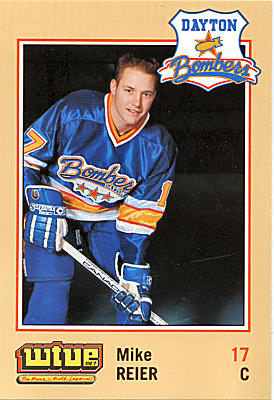 Dayton Bombers 1992-93 hockey card image