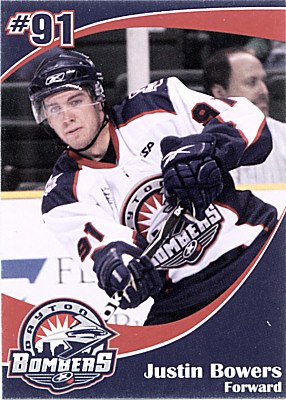 Dayton Bombers 2008-09 hockey card image