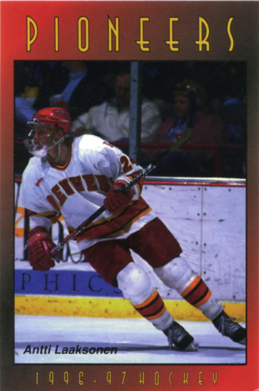 Denver Pioneers 1996-97 hockey card image