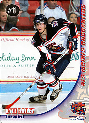 Des Moines Buccaneers 2006-07 hockey card image