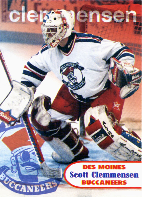 Des Moines Buccaneers 1996-97 hockey card image