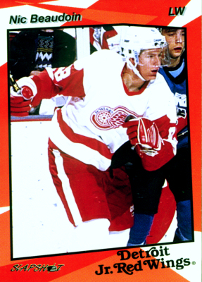 Detroit Jr. Red Wings 1993-94 hockey card image