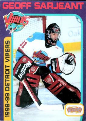 Detroit Vipers 1998-99 hockey card image