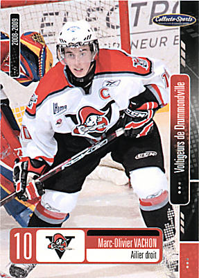 Drummondville Voltigeurs 2008-09 hockey card image
