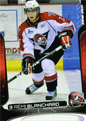 Drummondville Voltigeurs 2010-11 hockey card image