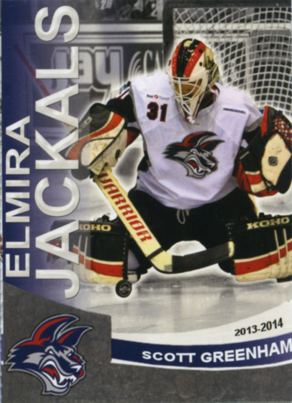 Elmira Jackals 2013-14 hockey card image