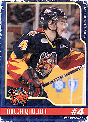 Erie Otters 2008-09 hockey card image