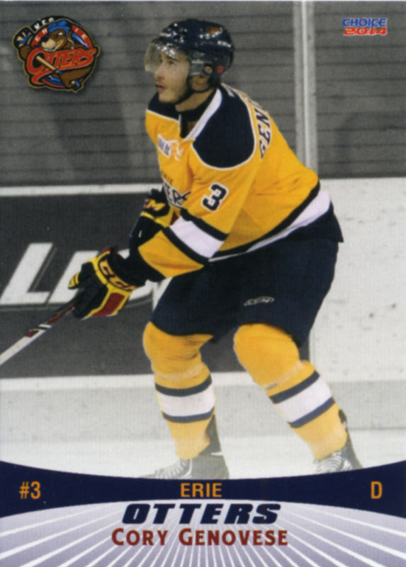 Erie Otters 2013-14 hockey card image