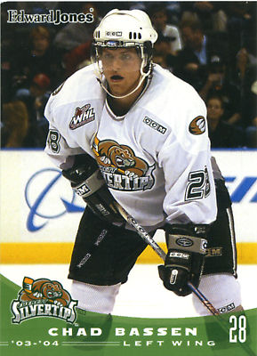 Everett Silvertips 2003-04 hockey card image