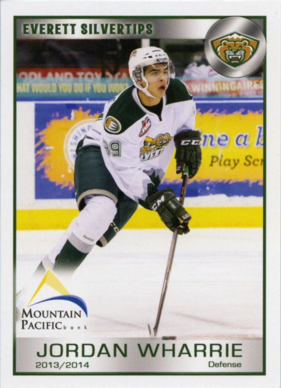 Everett Silvertips 2013-14 hockey card image