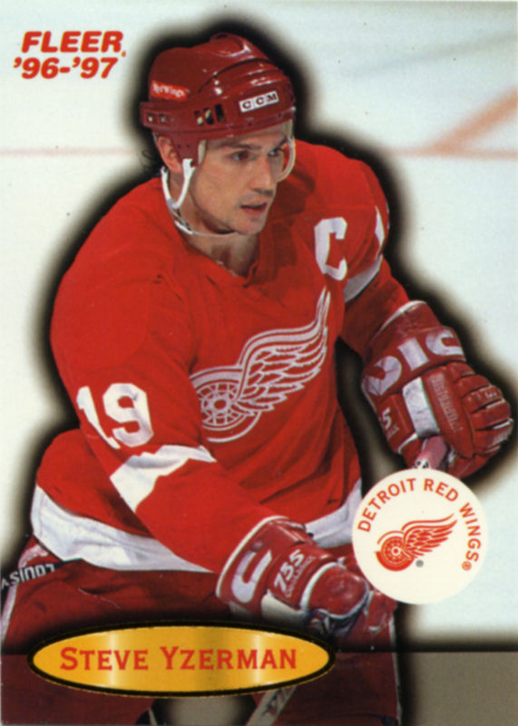 Fleer 1996-97 hockey card image