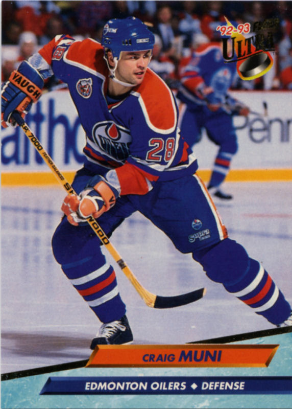 Fleer Ultra 1992-93 hockey card image