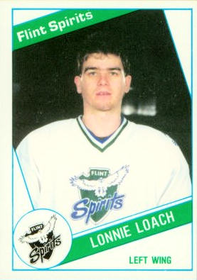 Flint Spirits 1988-89 hockey card image