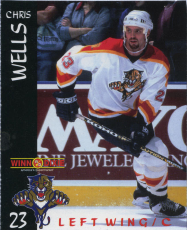 Florida Panthers 1996-97 hockey card image