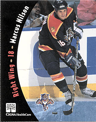 Florida Panthers 2000-01 hockey card image