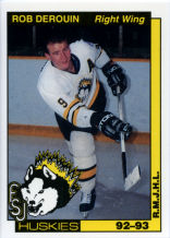 Fort St. John Huskies 1992-93 hockey card image