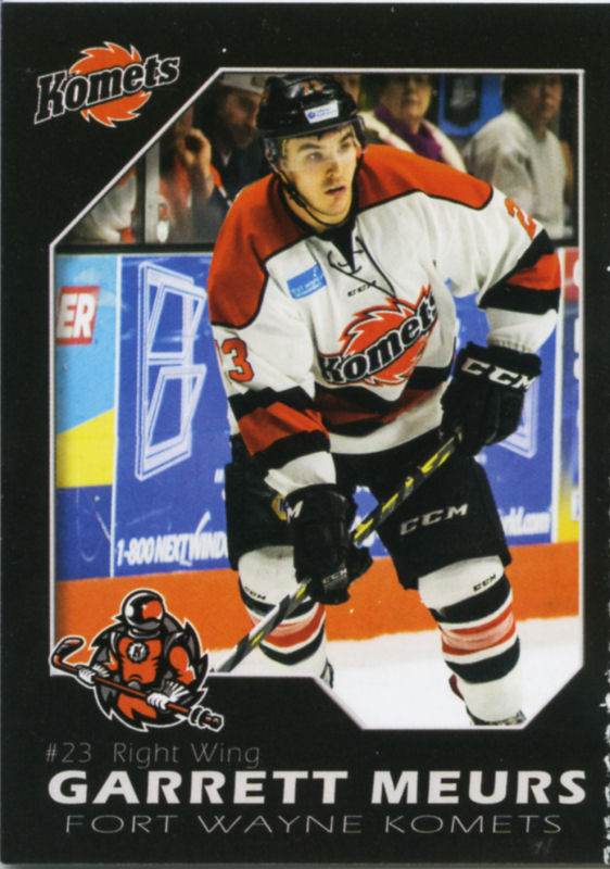 Fort Wayne Komets 2015-16 hockey card image