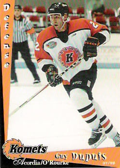 Fort Wayne Komets 1997-98 hockey card image