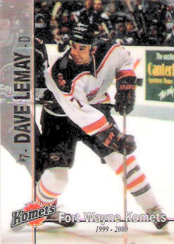 Fort Wayne Komets 1999-00 hockey card image
