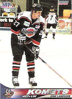 Fort Wayne Komets 2001-02 hockey card image