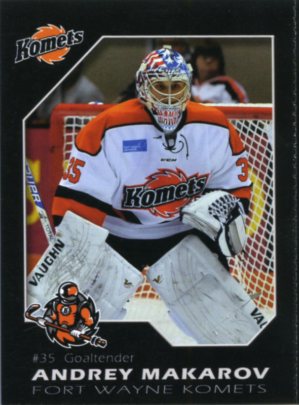 Fort Wayne Komets 2013-14 hockey card image