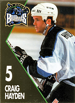 Fort Worth Brahmas 1997-98 hockey card image