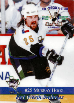 Fort Worth Brahmas 1999-00 hockey card image