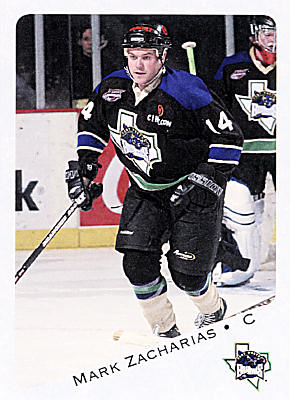 Fort Worth Brahmas 2000-01 hockey card image