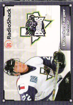 Fort Worth Brahmas 2004-05 hockey card image
