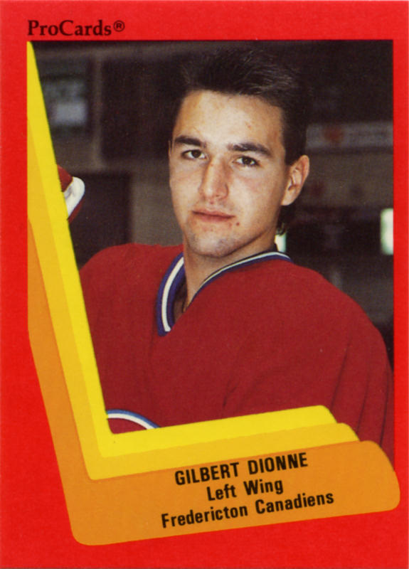 Fredericton Canadiens 1990-91 hockey card image