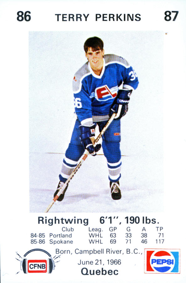 Fredericton Express 1986-87 hockey card image