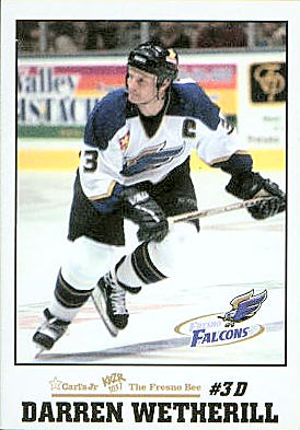 Fresno Falcons 2001-02 hockey card image