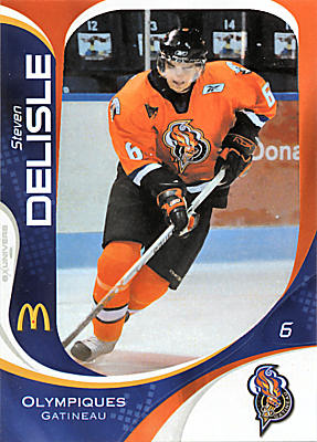 Gatineau Olympiques 2007-08 hockey card image