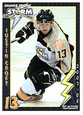Grande Prairie Storm 2007-08 hockey card image