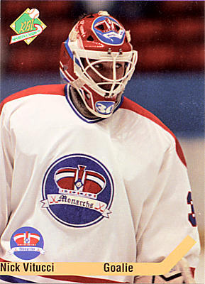 Greensboro Monarchs 1991-92 hockey card image